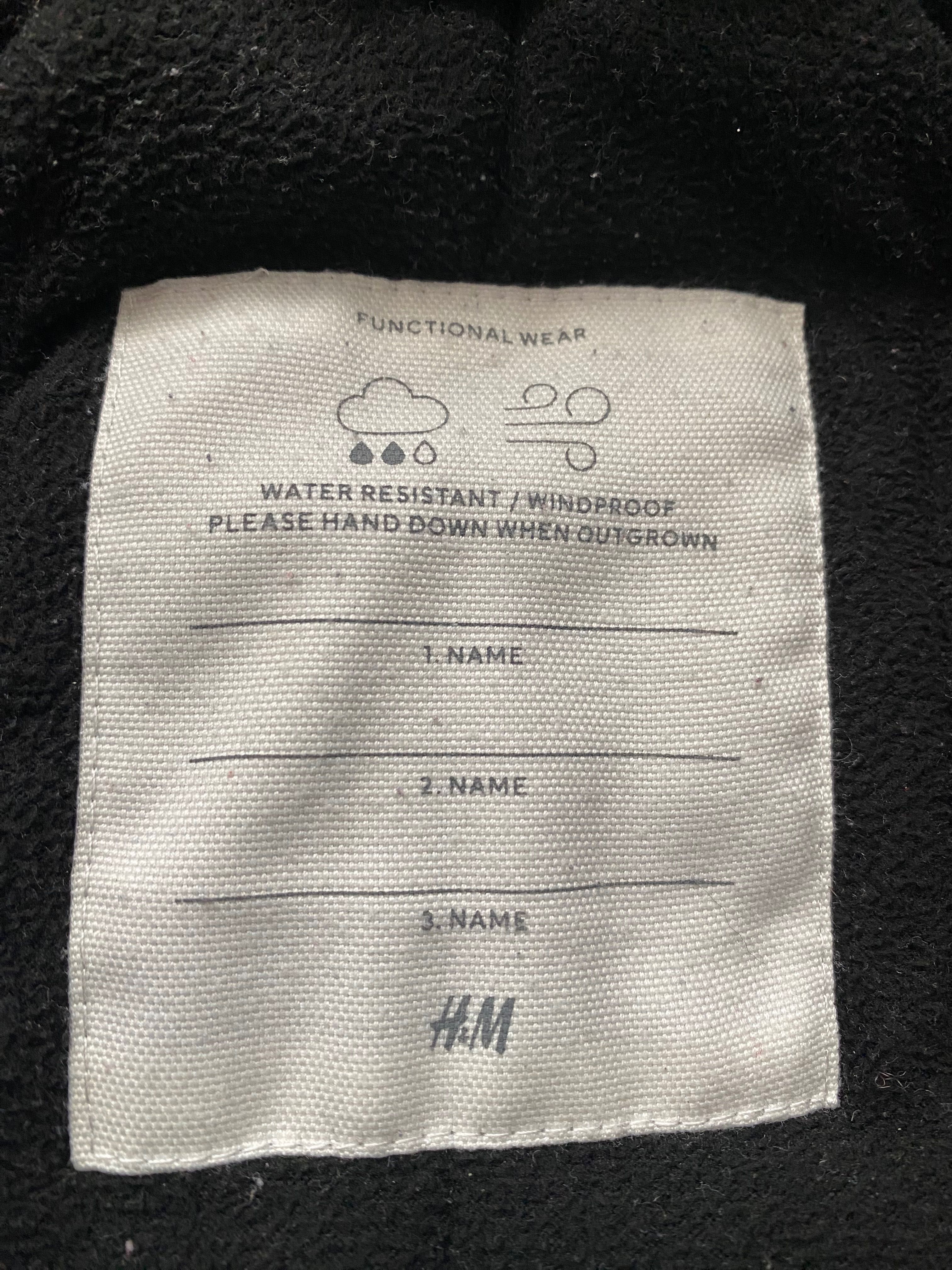 Детско непромокаемо, водоустойчиво, яке H&M 122-128, 6-8г ски +подарък