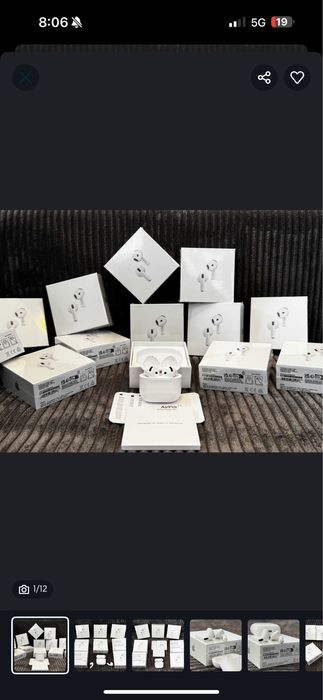 Airpods 4 / Pro 2 ANC за всички телефон