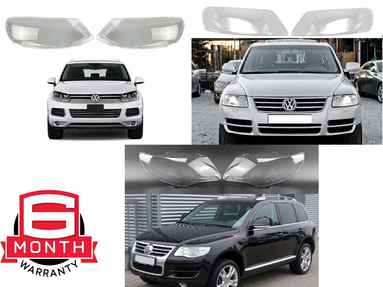 Capac Geamuri/Sticla far VW Touareg 7L, 7L Facelift, 7P