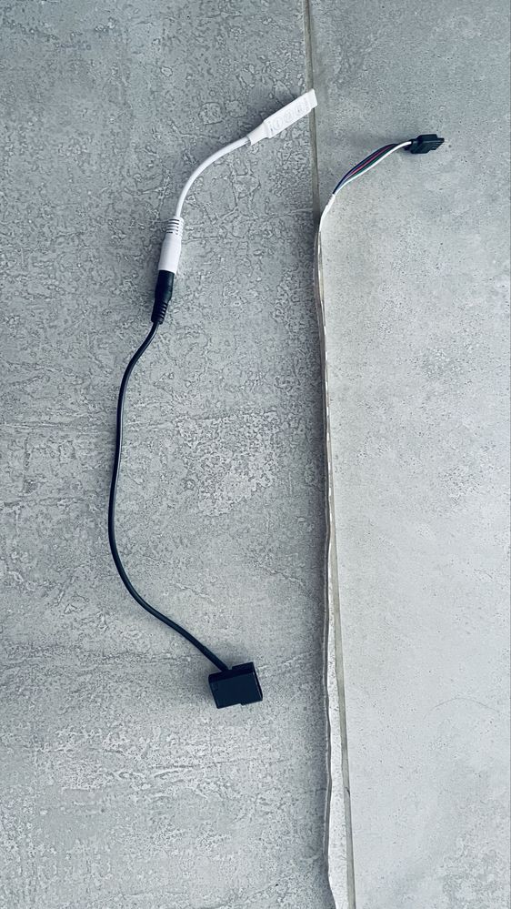 Banda LED RGB PC cu controler.