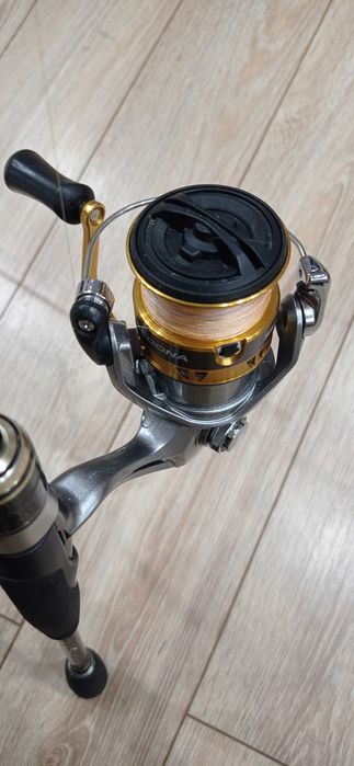 Въдица Atec Crazee Bass Game S632L и макара Shimano Sedona 2500 FJ