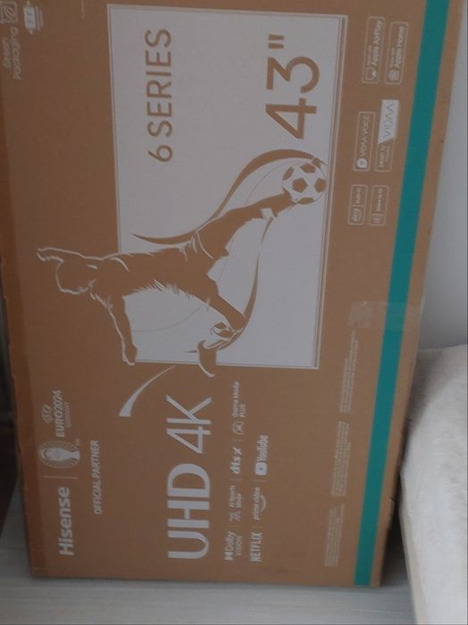 tv hisense 43A6N 4k