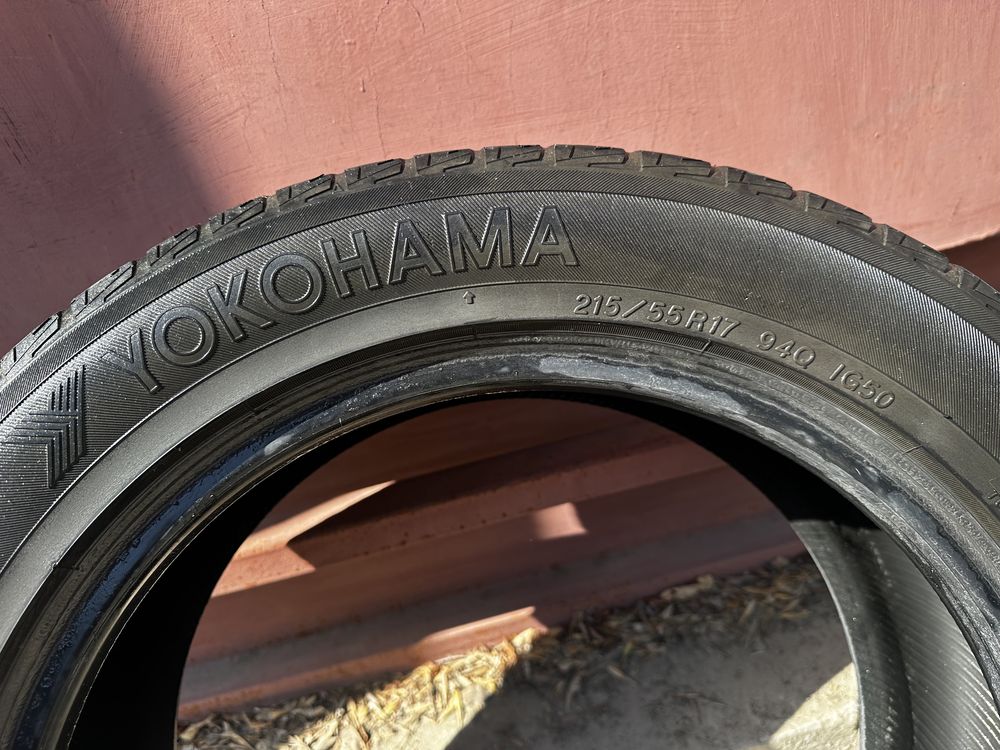 4 шины Yokohama зима