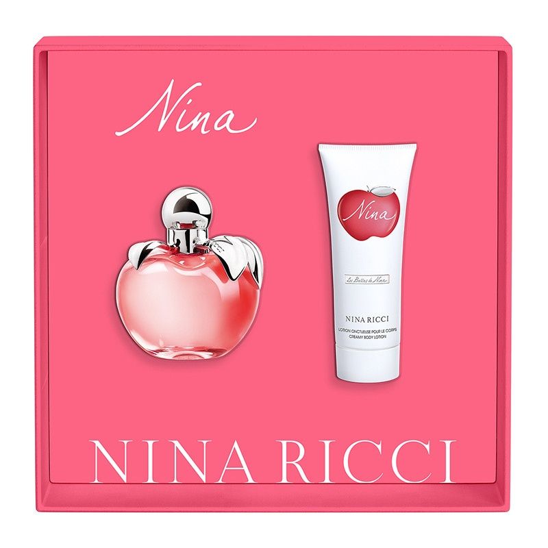 100% Парфюм Nina Ricci Coffret набор парфюм 50мл лосьеном для тела 75м