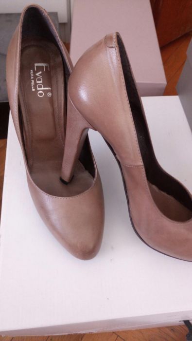 Дизайнерски италиански обувки от естествена кожа!