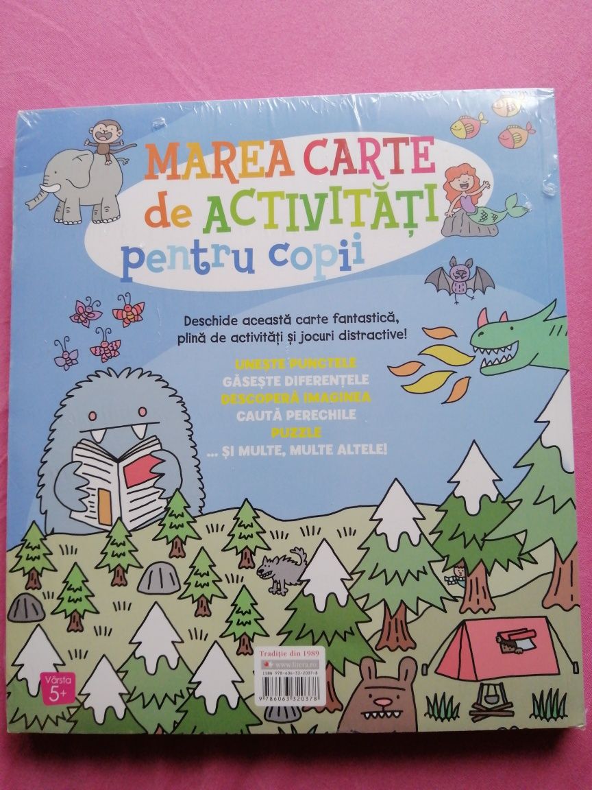 Marea carte de activitati pentru copii, Jess Bradley