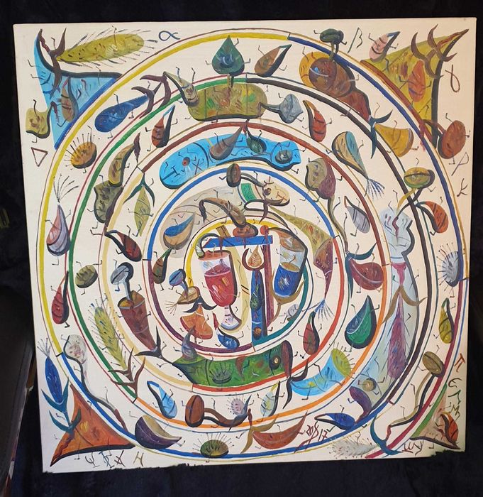 „Labirint”-pictură; Ștefan Pelmuș