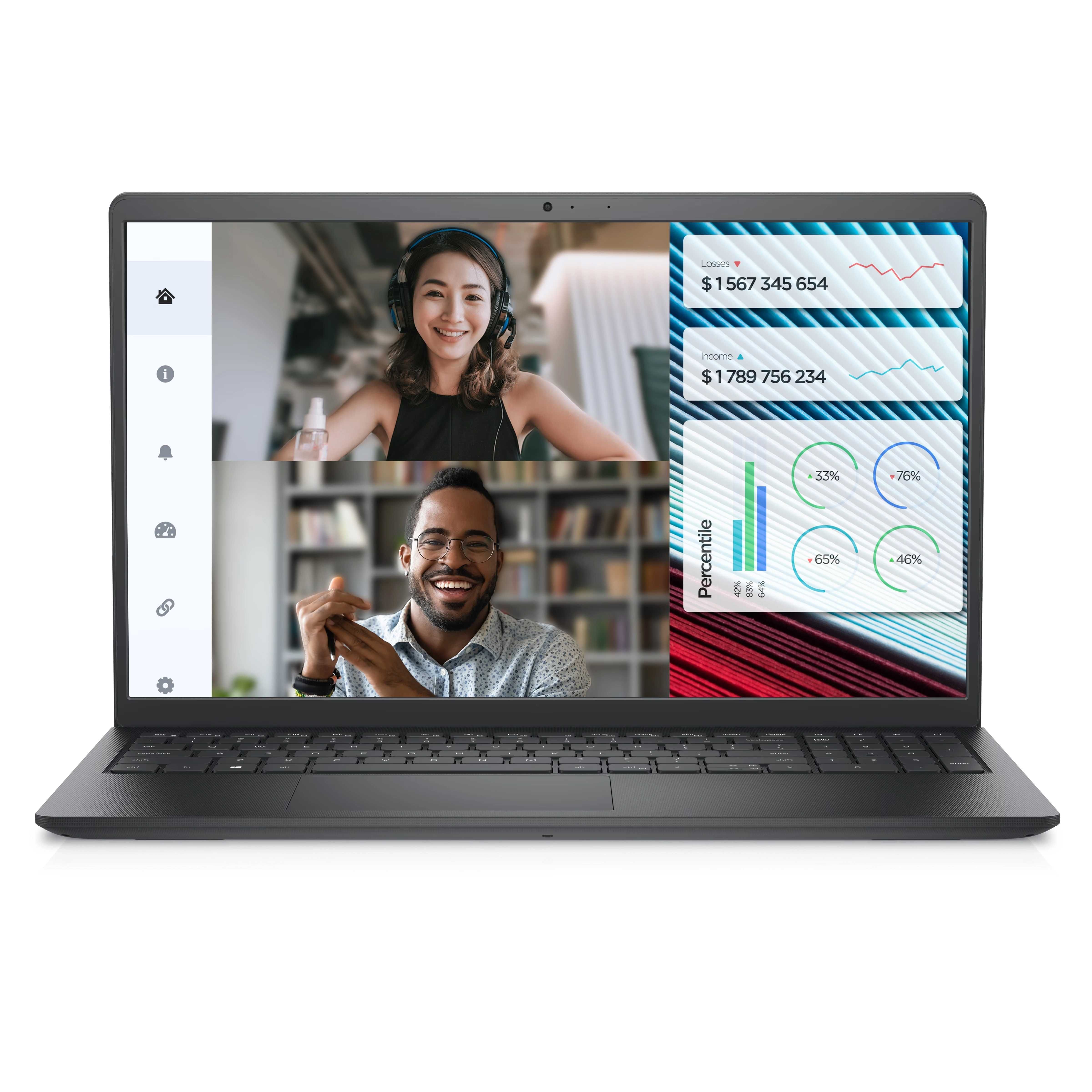 Ноутбук Dell Vostro 3520 /I5-1235U /8GB /512GB SSD /Iris Xe /15.6" FHD