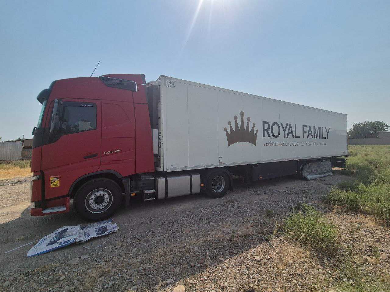 Volvo FH LOY560 фура 2016 год+ Schmitz 2018 год
