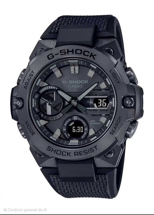 Ceas Sport Casio g shock B400bb-1Aer black , Nou,Garantie 2 ani