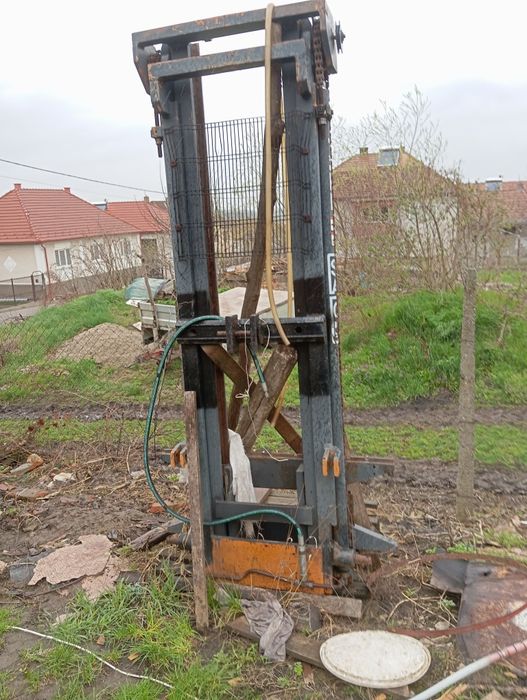 Vand catarg hidraulic sí anvelope tractor