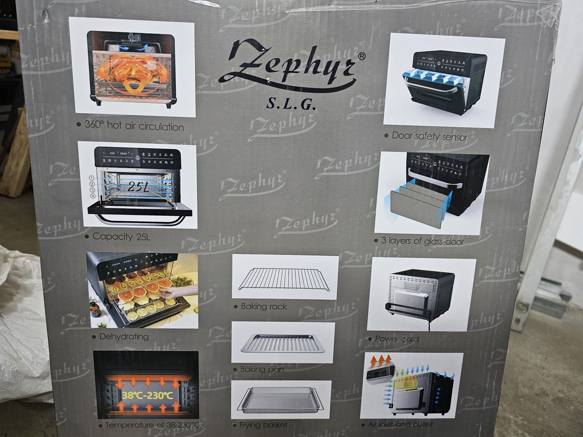 Фурна Air fryer oven 25l