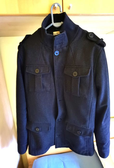 Palton bărbați 50% lână, mărimea 48 (M)
