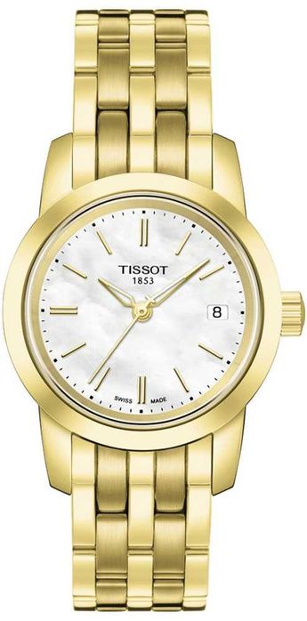 vand ceas dama auriu original Tissot T033.210.33.111.00