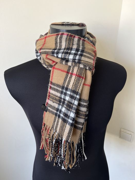 Fular Burberry print , 100% lână