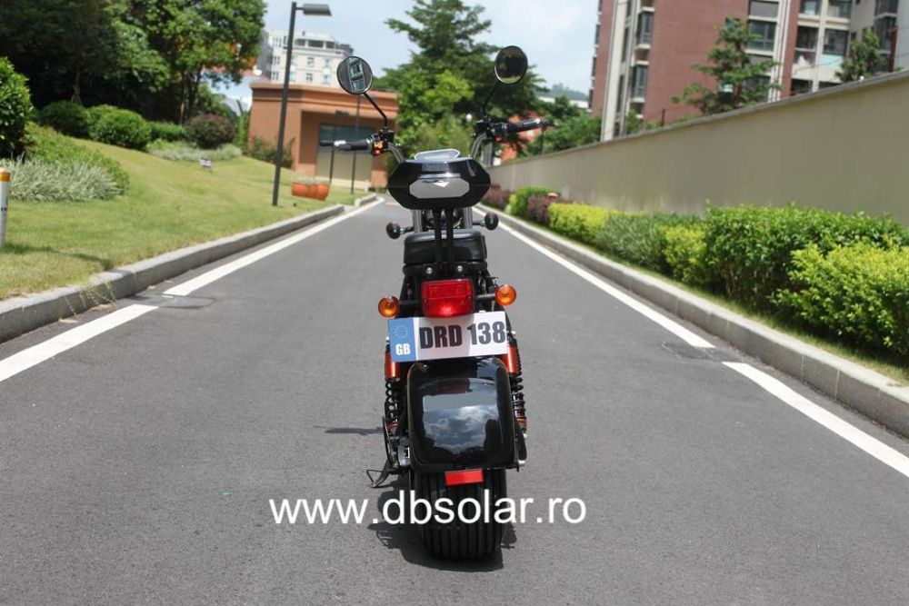 Scuter Electric 12Ah INMATRICULABIL Trotineta Electrica Chopper EEC