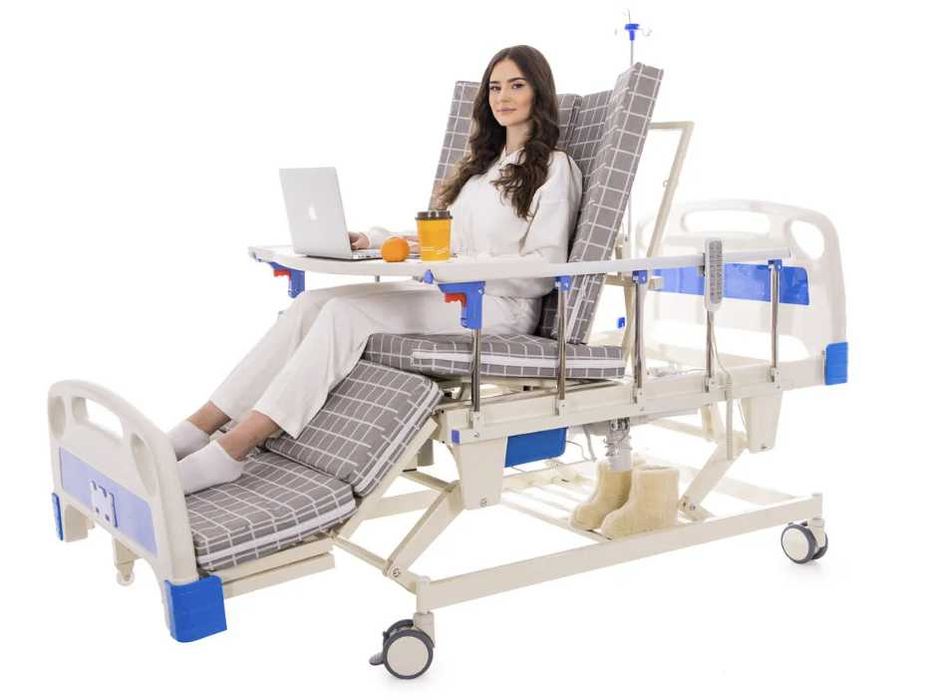 Pat electric rabatabil cu saltea multibed folosit doar 1 lună