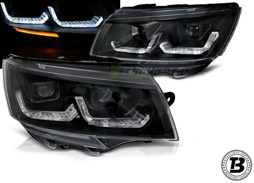 Faruri LED compatibile cu VW Transporter T6 LED Design