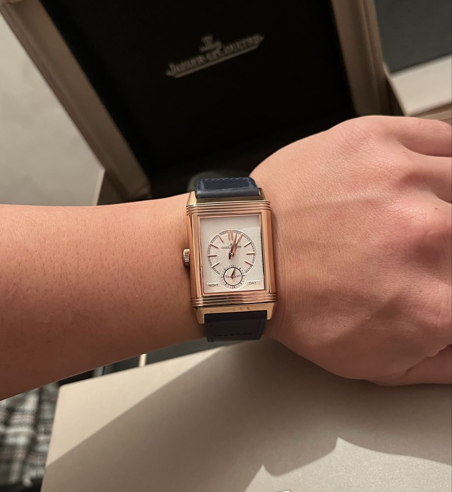 Мужский часы Jaeger Lecoultre Reverso Duoface