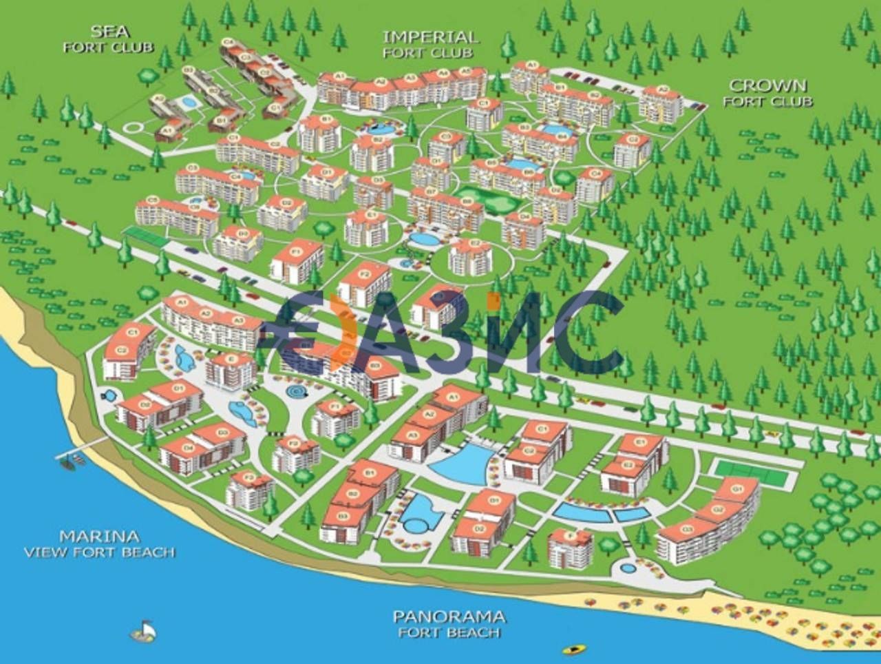Продава се Едностаен апартамент в Свети Влас - 45 кв.м за 1145 €/кв.м - Снимка #7
