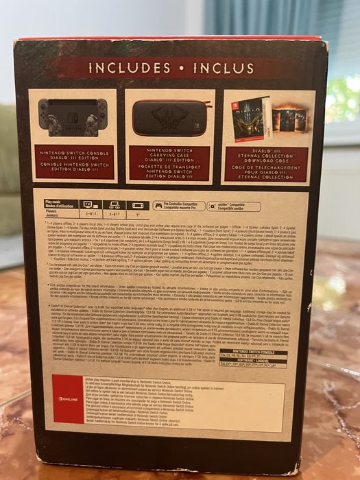 Nintendo switch Diablo III Limited Edition