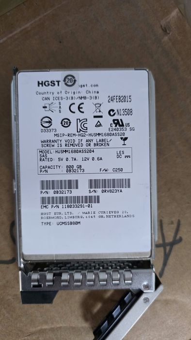 SSD Enterprise SAS SFF