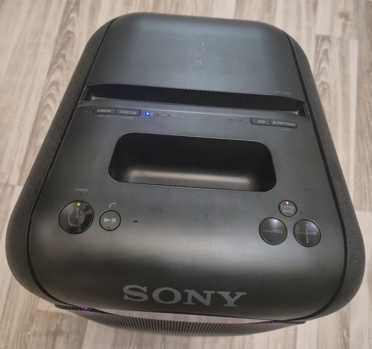 Power SONY GTKXB60B, Bluetooth, NFC, Extra Bass, Party Music, Iluminar