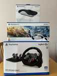 PSVR2 и волан Logitech G29