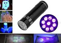 Mini Lanterna de Buzunar cu Functie de Detectie UV Ultraviolete