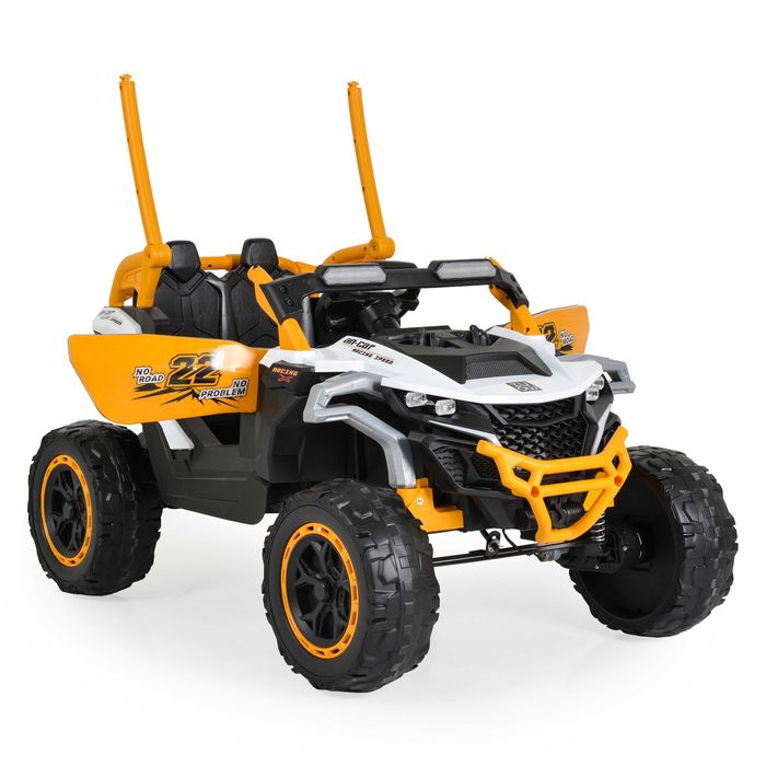ТОП ЦЕНА!НОВО!Акумулаторен джип ARIZINA с 24V батерия,EVA гуми,4x4,USB
