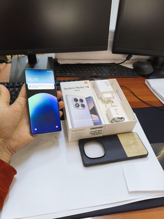 Redmi note 14pro 16/512gb(2025)ideal iwlawi zur aybi yuq tozza telefon