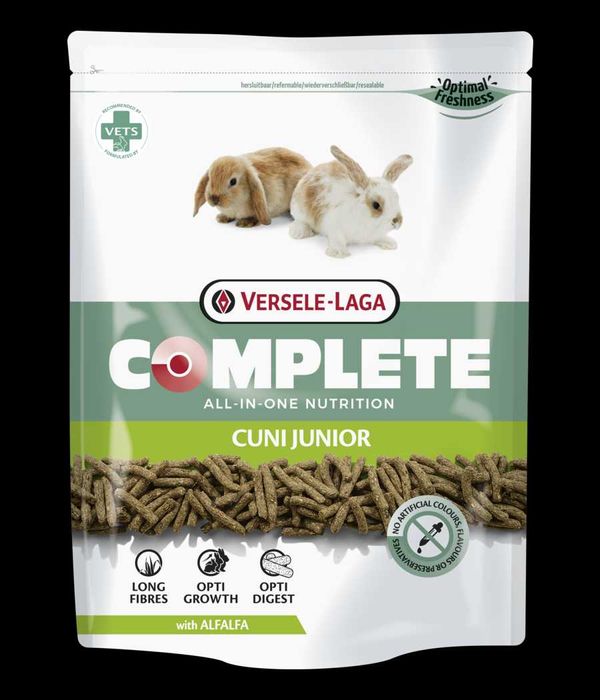 VL Complete Cuni Junior храна за подрастващи зайчета до 8 месеца 500г