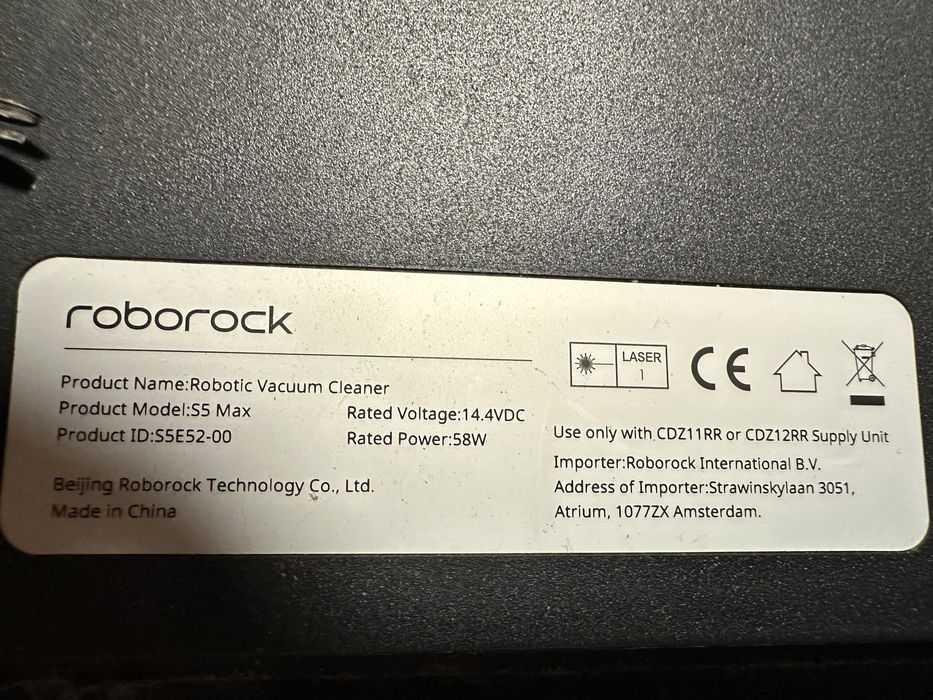 Roborock s5 max NOU