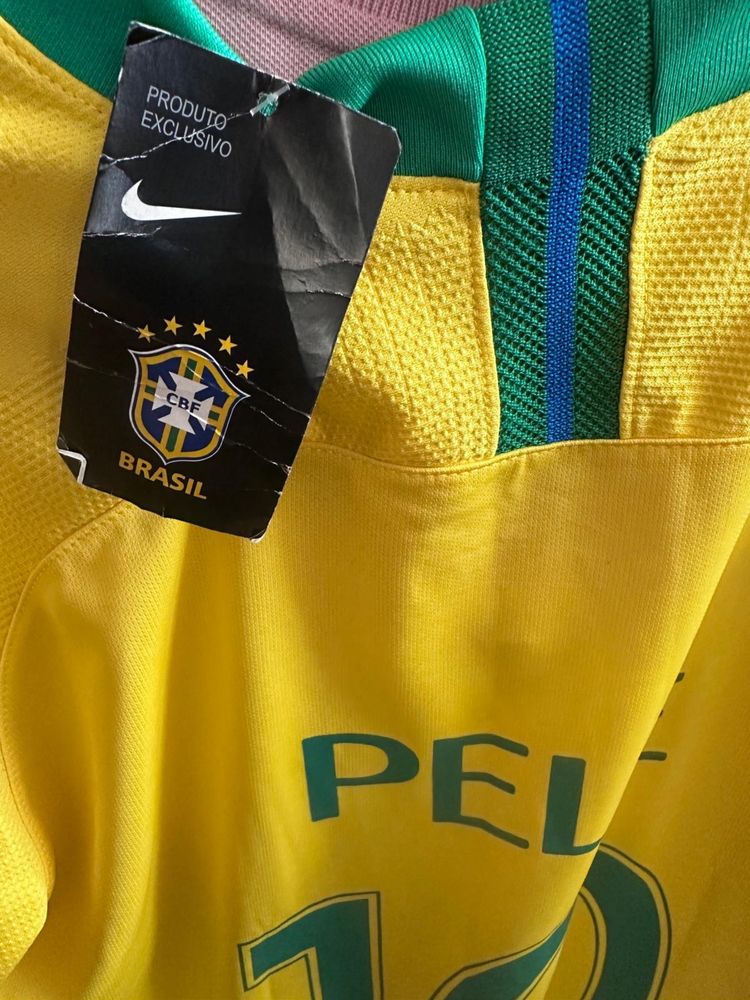 Superb Tricou original Nike-Brazilia inscriptionat Pele