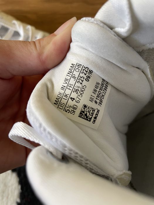 Бели кожени кецки Adidas