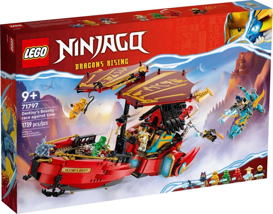 LEGO Ninjago 71797 – Destiny’s Bounty – Cursa contra timp - NOU