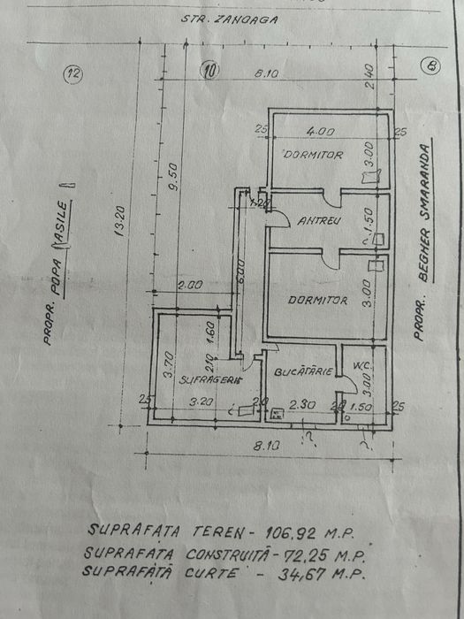 Vand teren+casa batraneasca Ploiesti