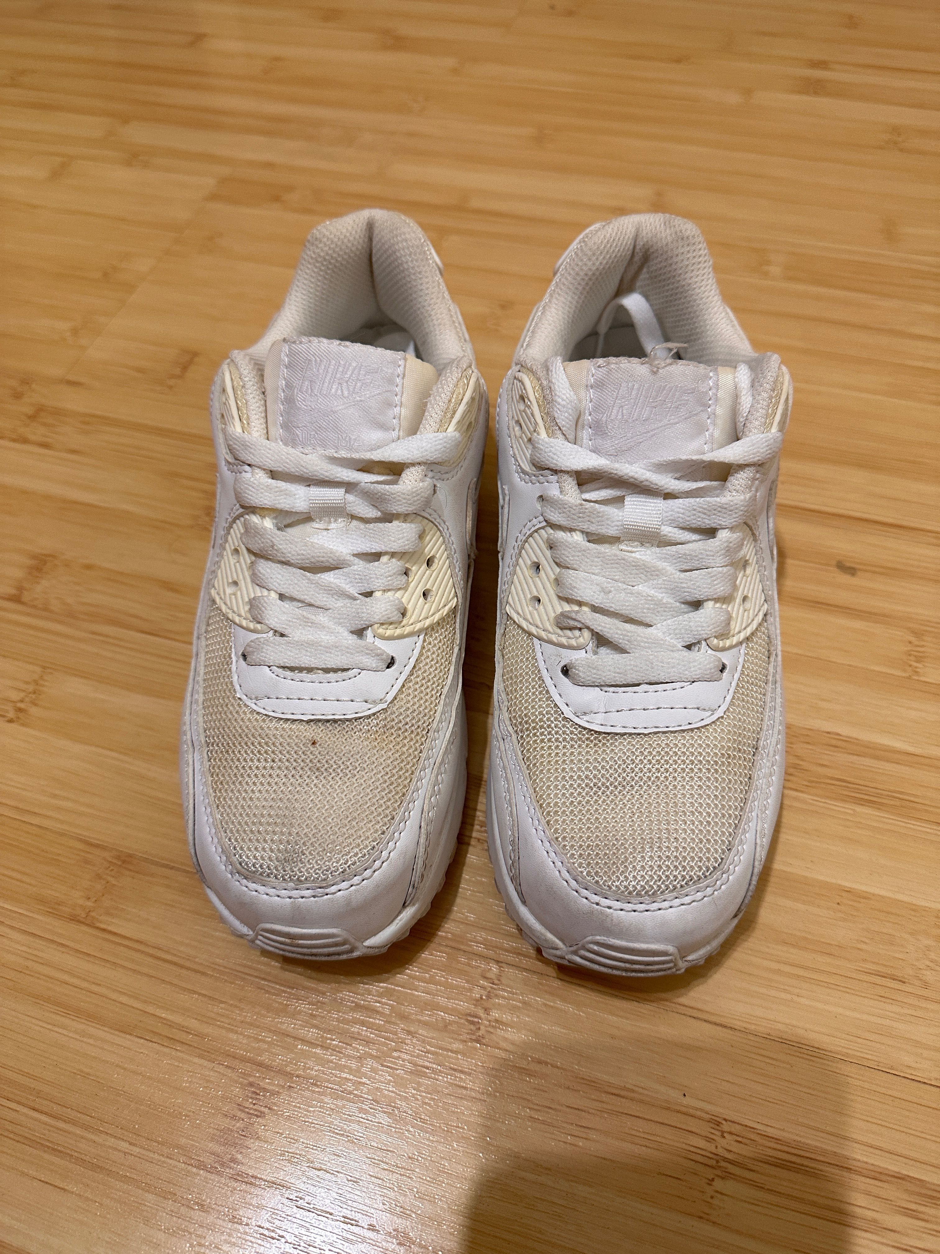 Nike Air Max 90 - дамски бели кецове