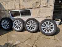 Продавам оригинални джанти 17 цола за VW Tiguan с гуми Nexen Nblue