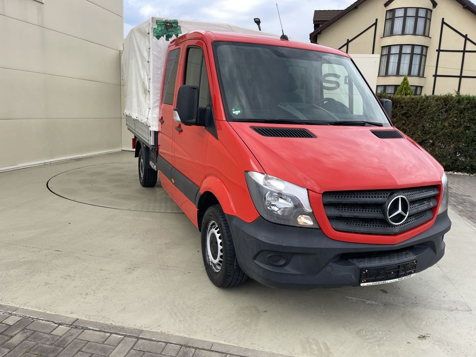Mercedes-Benz Sprinter Doka 216  2.2CDI 7LOCURI Sprinter Doka 2.2CDI, 163CP, Euro6, Clima, Webasto, Carlig