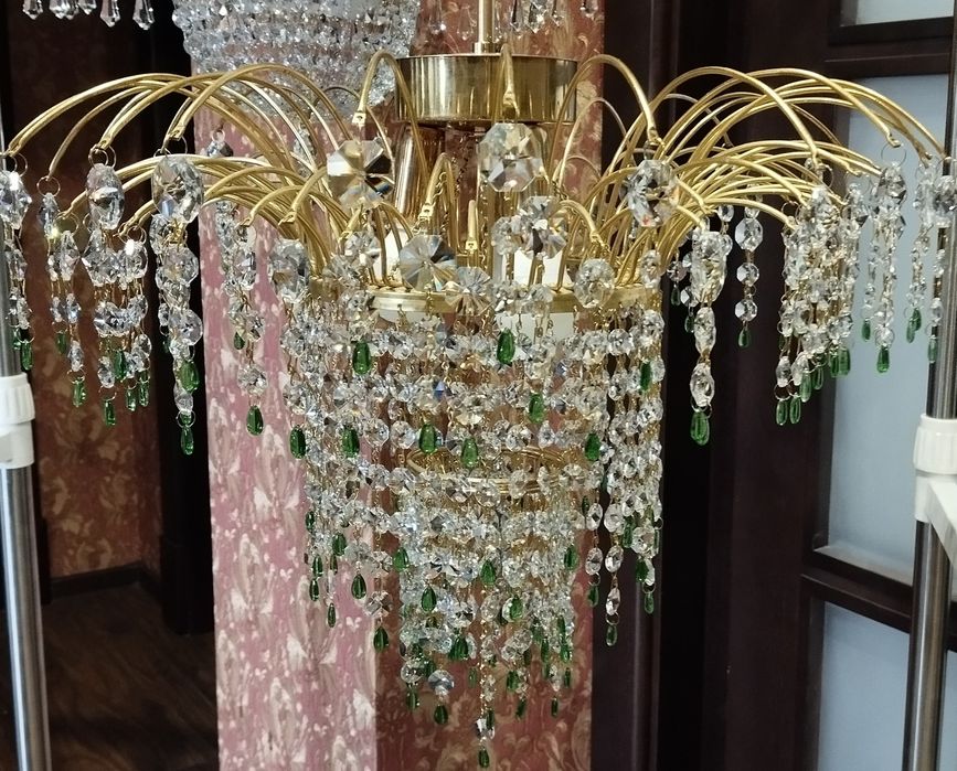 Люстры производства Чехословакия Elite Bohemia