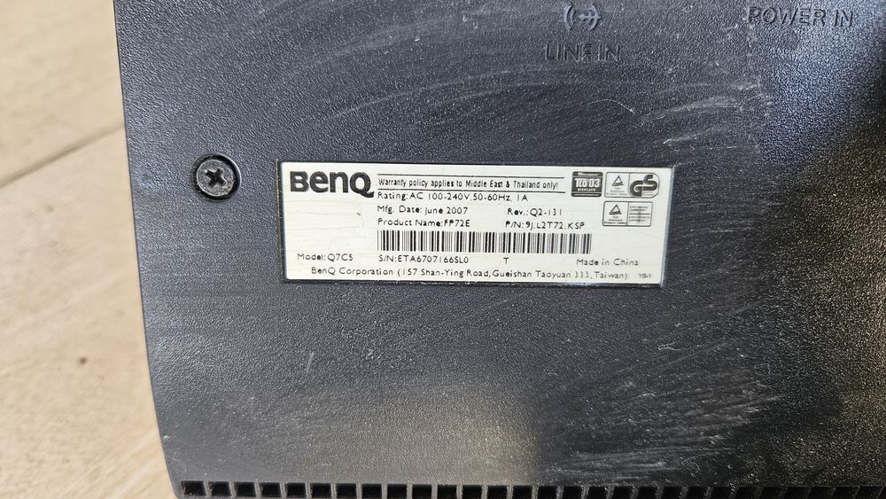 Мониторы samsung и benq