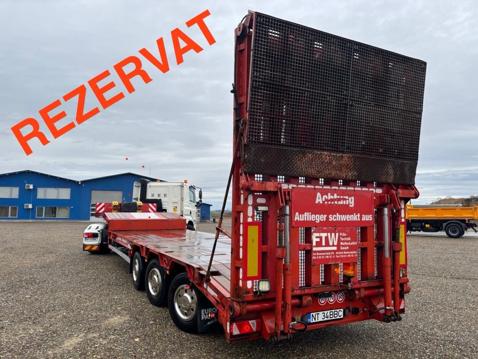 Trailer Goldhofer 2 axe viratoare