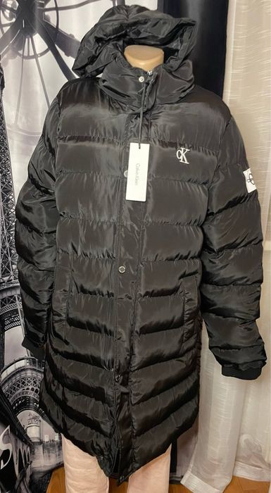 Geaca lunga unisex groasa de iarna L, XL, XXL