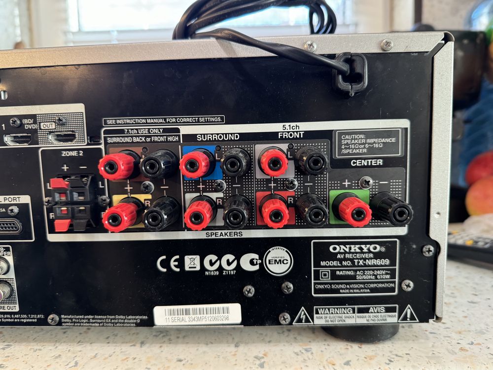 Onkyo TX-NR609 resiver