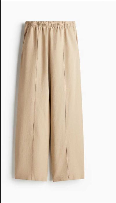 Новые брюки хлопок/ лен H&M, размер XL (56/60)