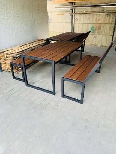 Садовая мебель в стиле лофт