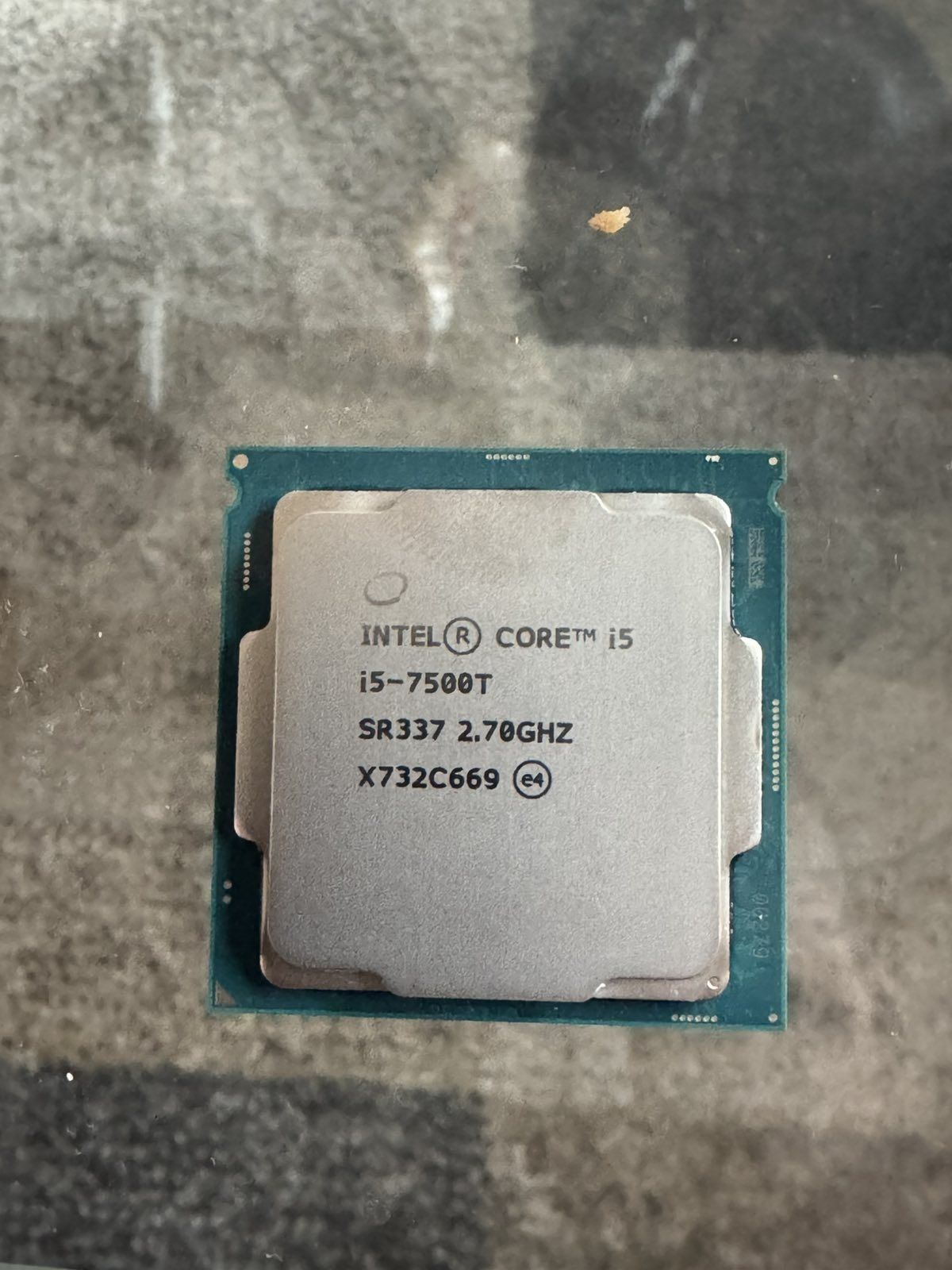Пpоцесор intel i5 7500T