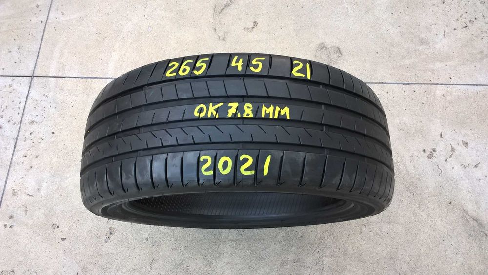 O anvelopa vara 265 45 21 bridgestone alenza 001 cu 7.8 mm 2021