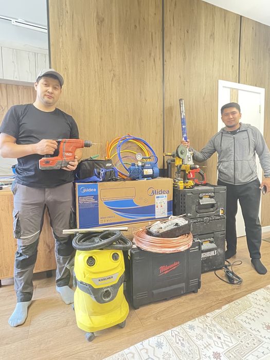 Установка кондиционеров 1